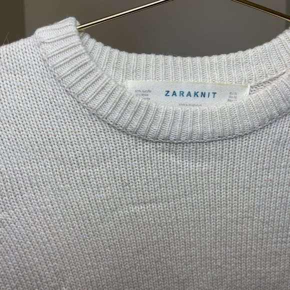 Cream Knit with Elbow Patches - Picture 3 of 3